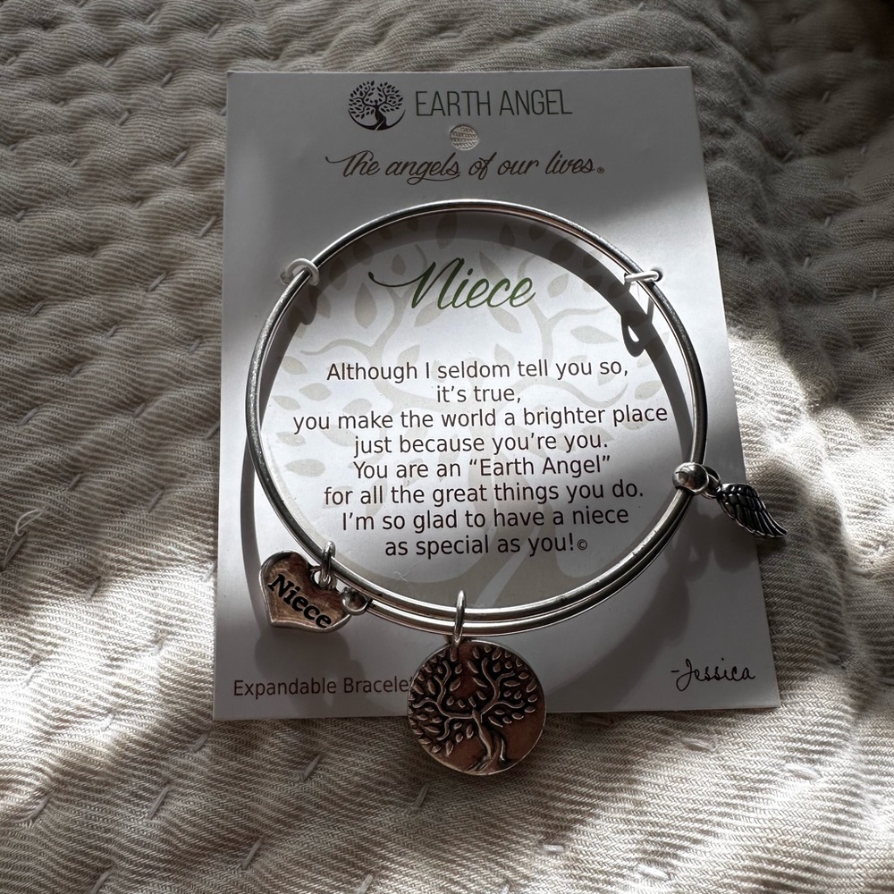 Silver Expandable Niece Bracelet